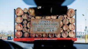 Final Destination Bloodlines Dusts Off Franchise's Iconic Log Truck in Celebration of Film Release