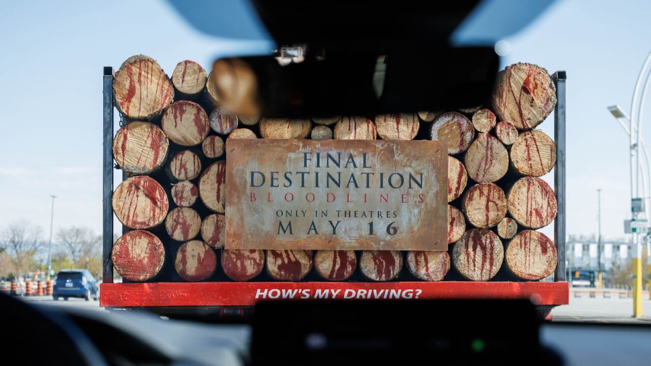 Final Destination Bloodlines Dusts Off Franchise's Iconic Log Truck in Celebration of Film Release