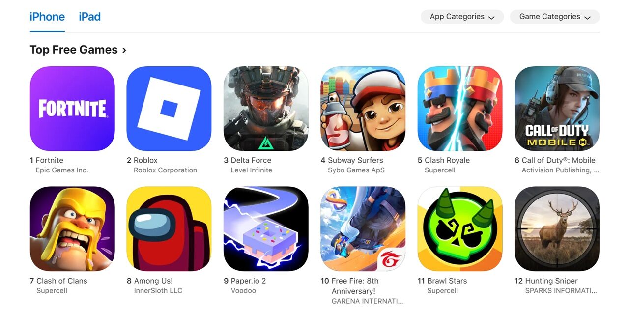 Fortnite Returns to the Apple App Store For the First Time in 5 Years