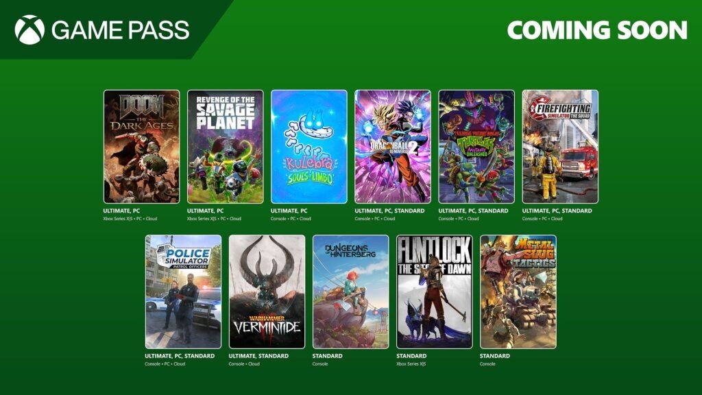 Xbox Game Pass Brings Hell in May With DOOM: The Dark Ages & More