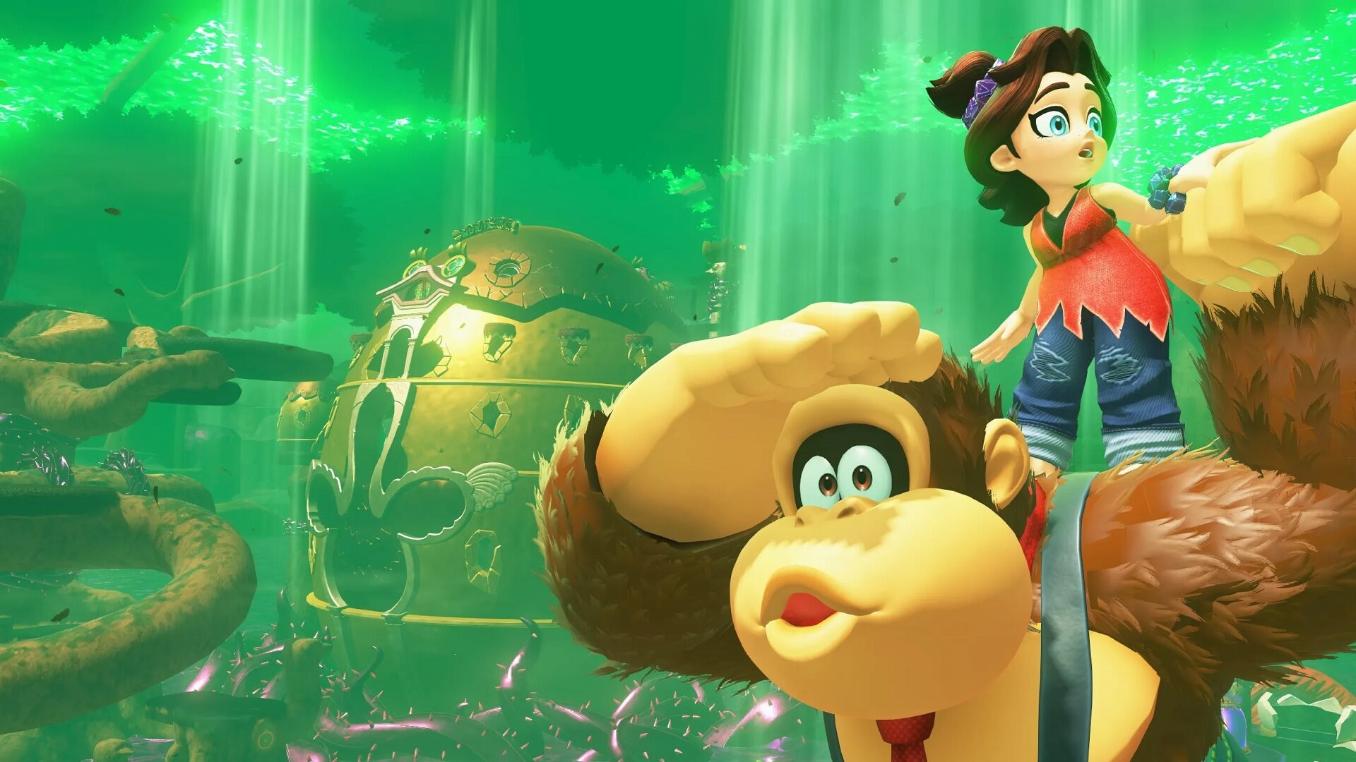 Donkey Kong Bananza Direct Reveals Pauline As Companion and a Grand Underground Adventure