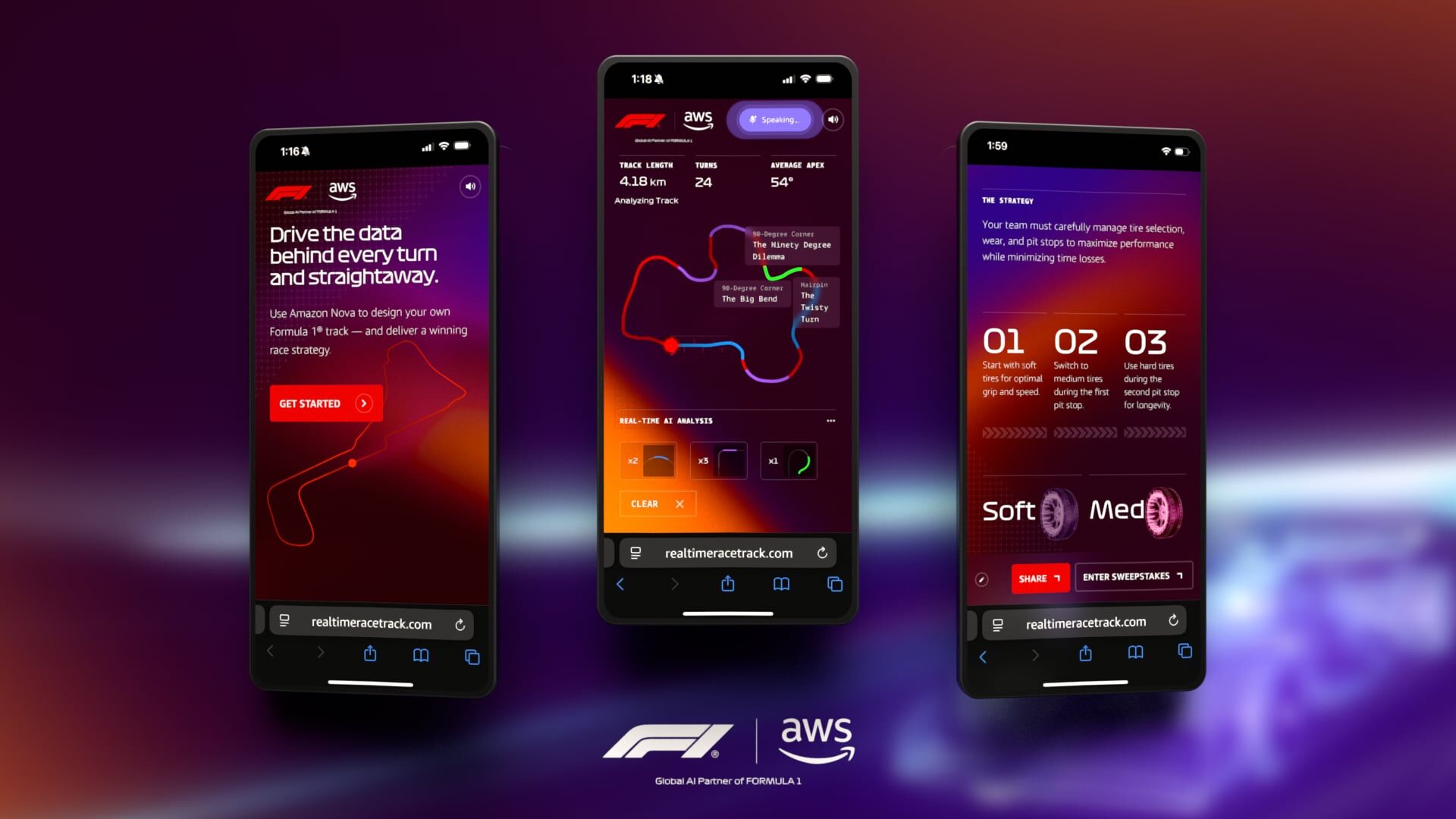F1 and AWS Let Fans Design Their Own Race Tracks with Real-Time AI Tools