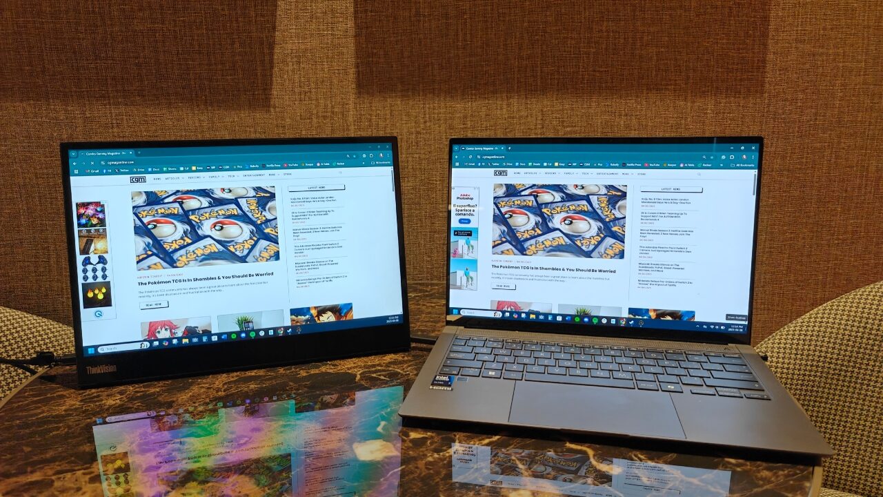 Lenovo ThinkVision M14t Gen 2 Monitor Review