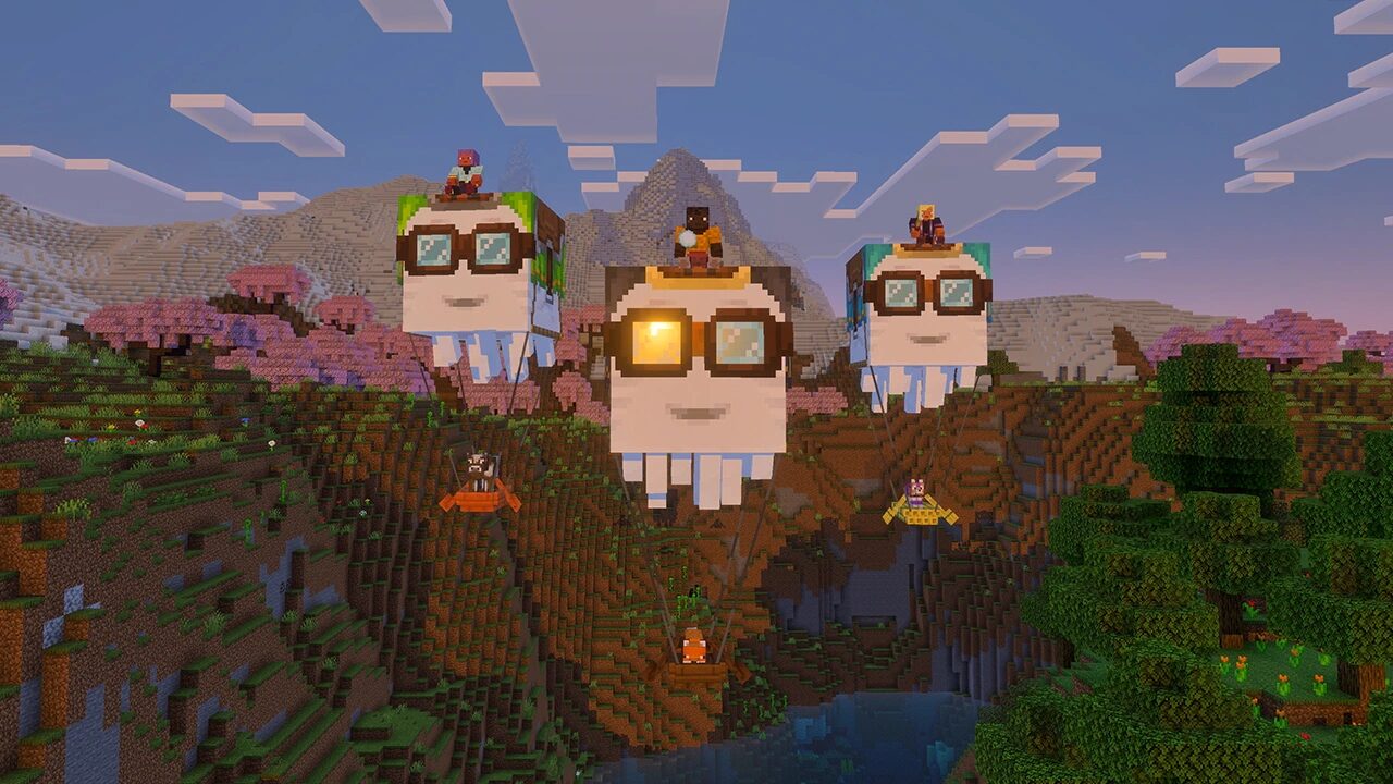 Minecraft's Chase The Skies Update Launches Tomorrow