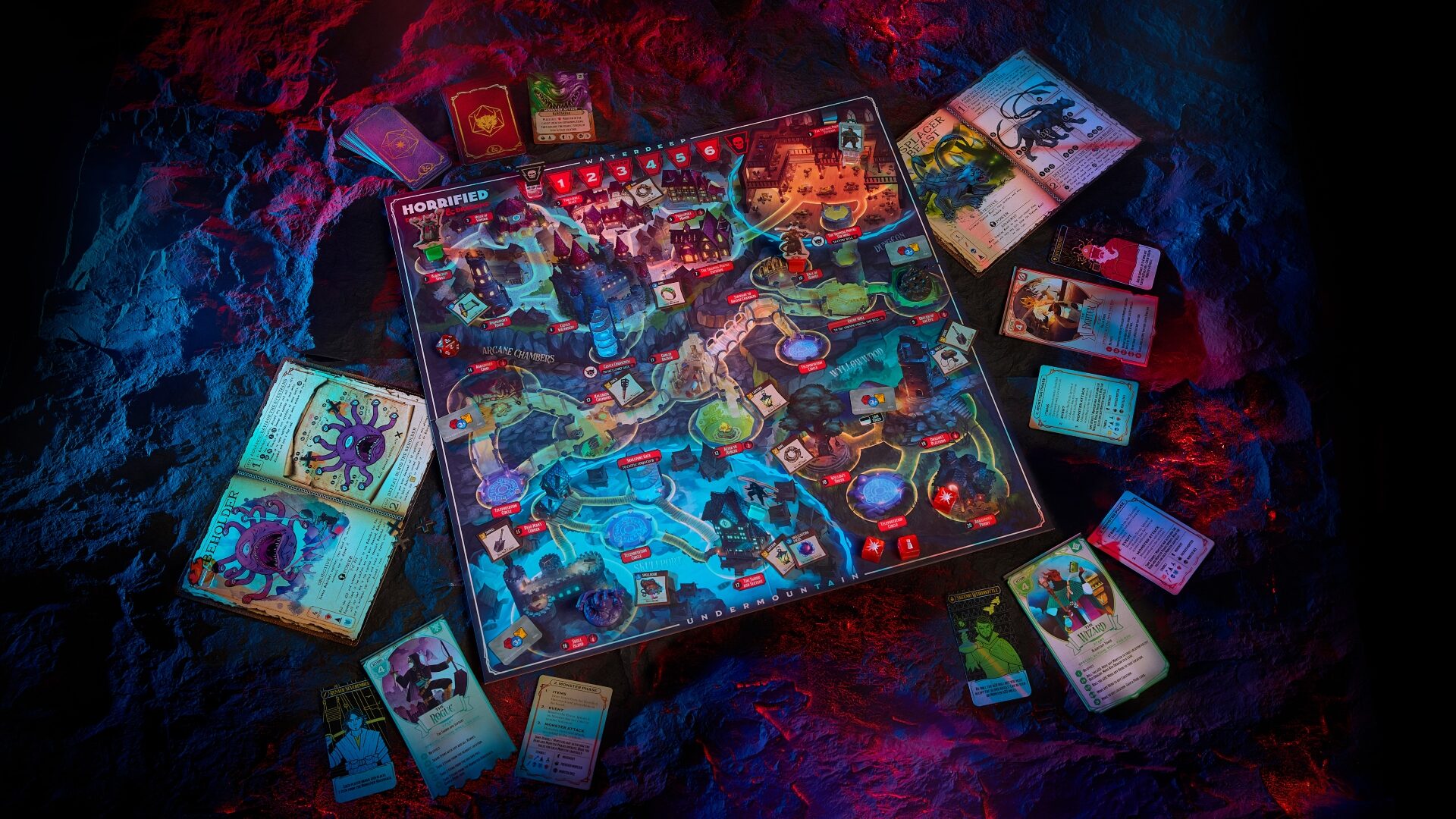 Ravensburger Reveal Horrified: Dungeons & Dragons Gameplay Details And Heroes 2