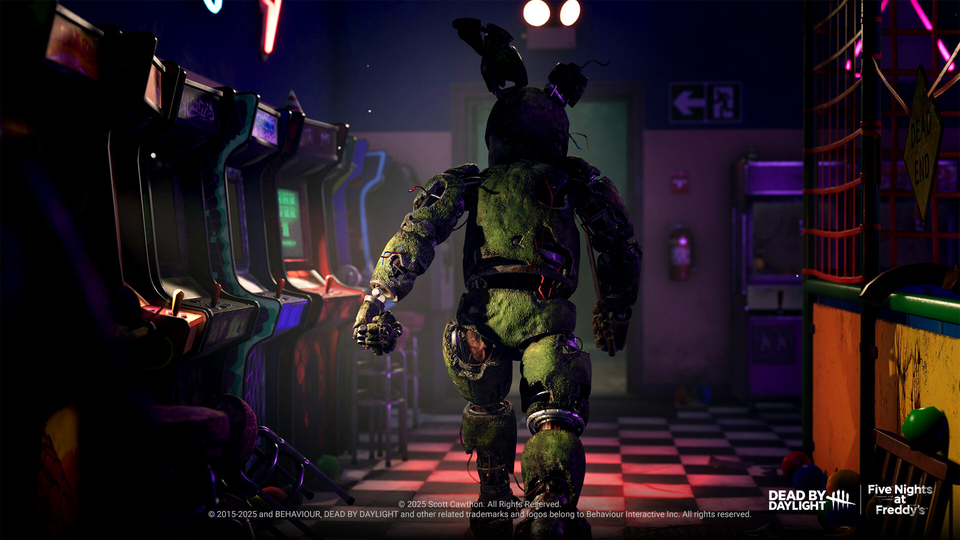 Springtrap Slashes His Way To Dead By Daylight x Five Nights At Freddy’s Collaboration