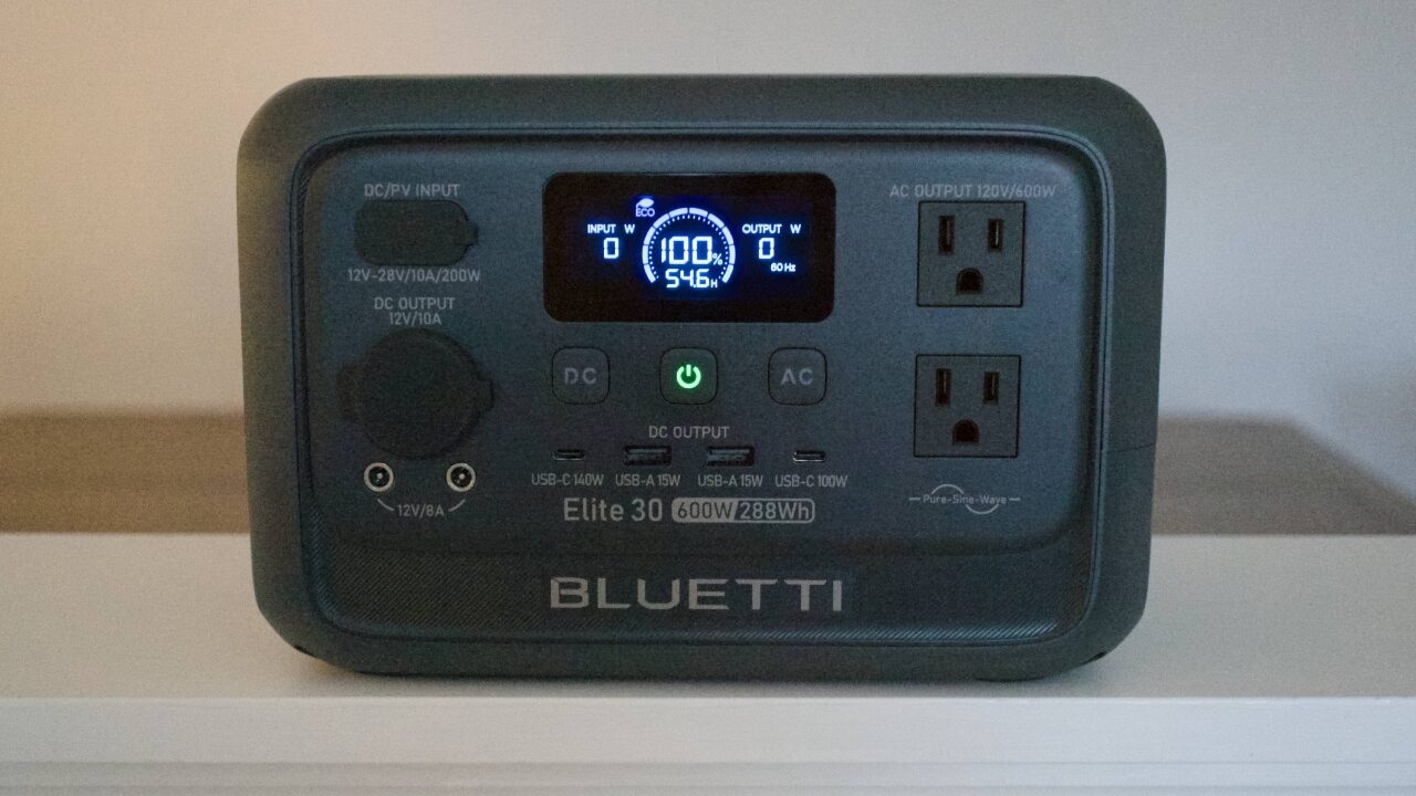 BLUETTI Elite 30 V2 Portable Power Station Review