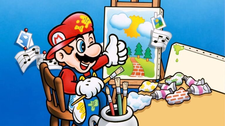 Mario Paint Comes To Nintendo Switch Online, Complete With Mouse Controls Like The Original