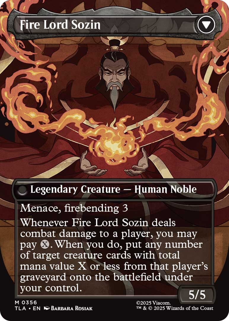 Magic: The Gathering Avatar: The Last Airbender -  Extended First Look is Revealed