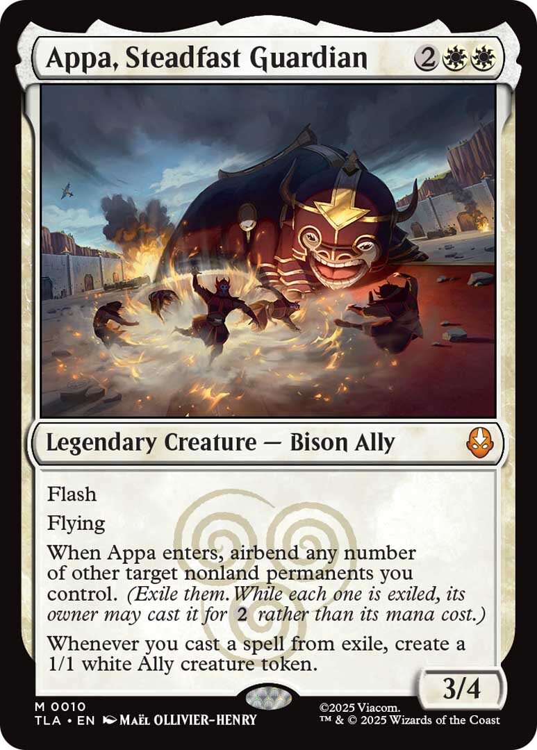 Magic: The Gathering Avatar: The Last Airbender -  Extended First Look is Revealed