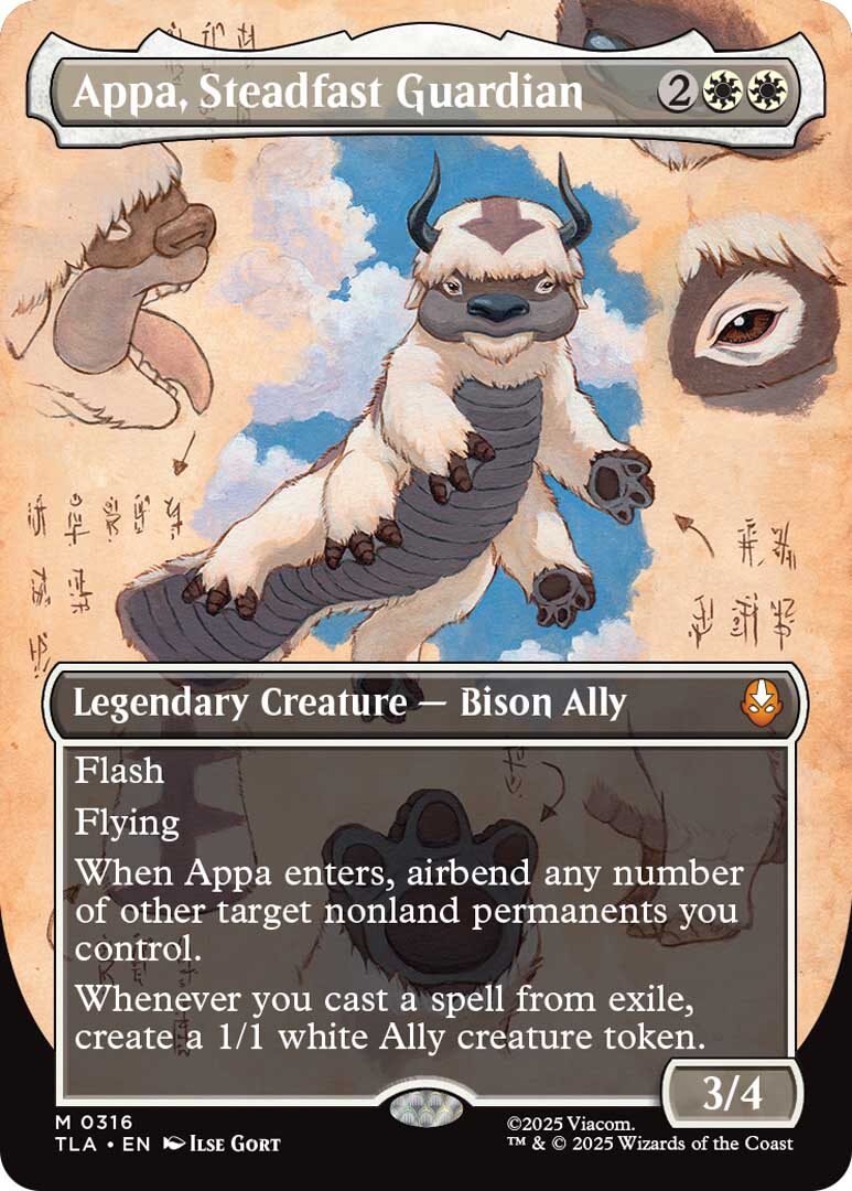 Magic: The Gathering Avatar: The Last Airbender -  Extended First Look is Revealed