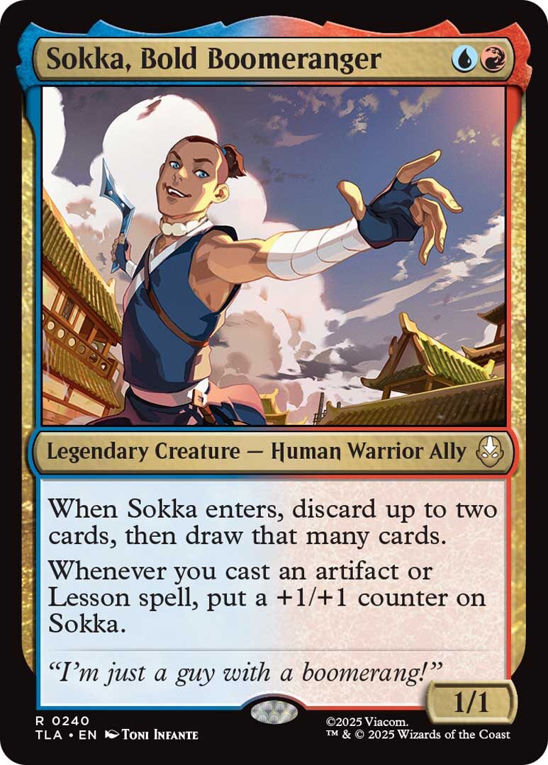 Magic: The Gathering Avatar: The Last Airbender -  Extended First Look is Revealed
