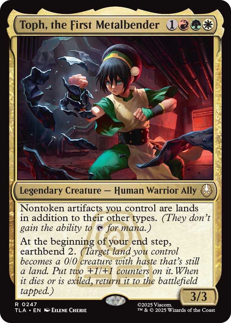 Magic: The Gathering Avatar: The Last Airbender -  Extended First Look is Revealed