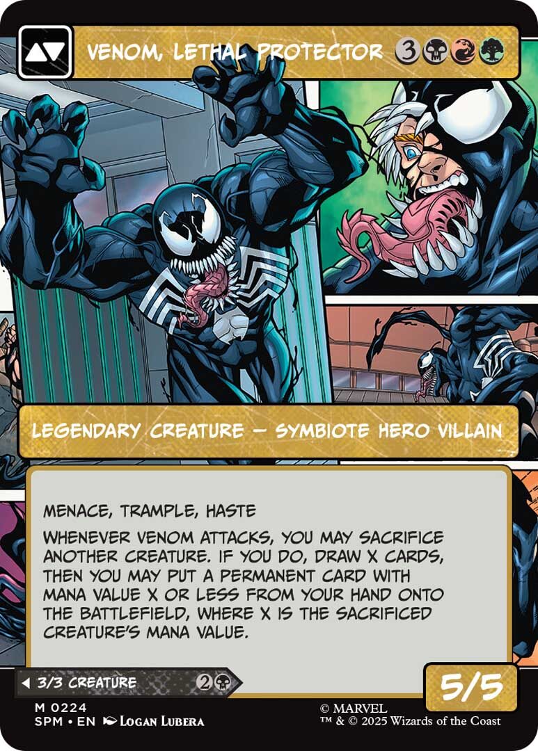 PAX West 2025 Reveals New Magic: The Gathering Spider-Man Villains & Artwork
