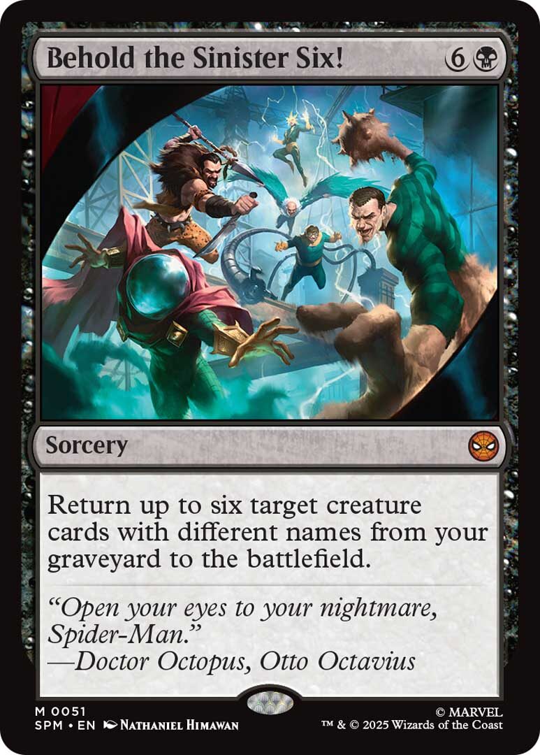 PAX West 2025 Reveals New Magic: The Gathering Spider-Man Villains & Artwork