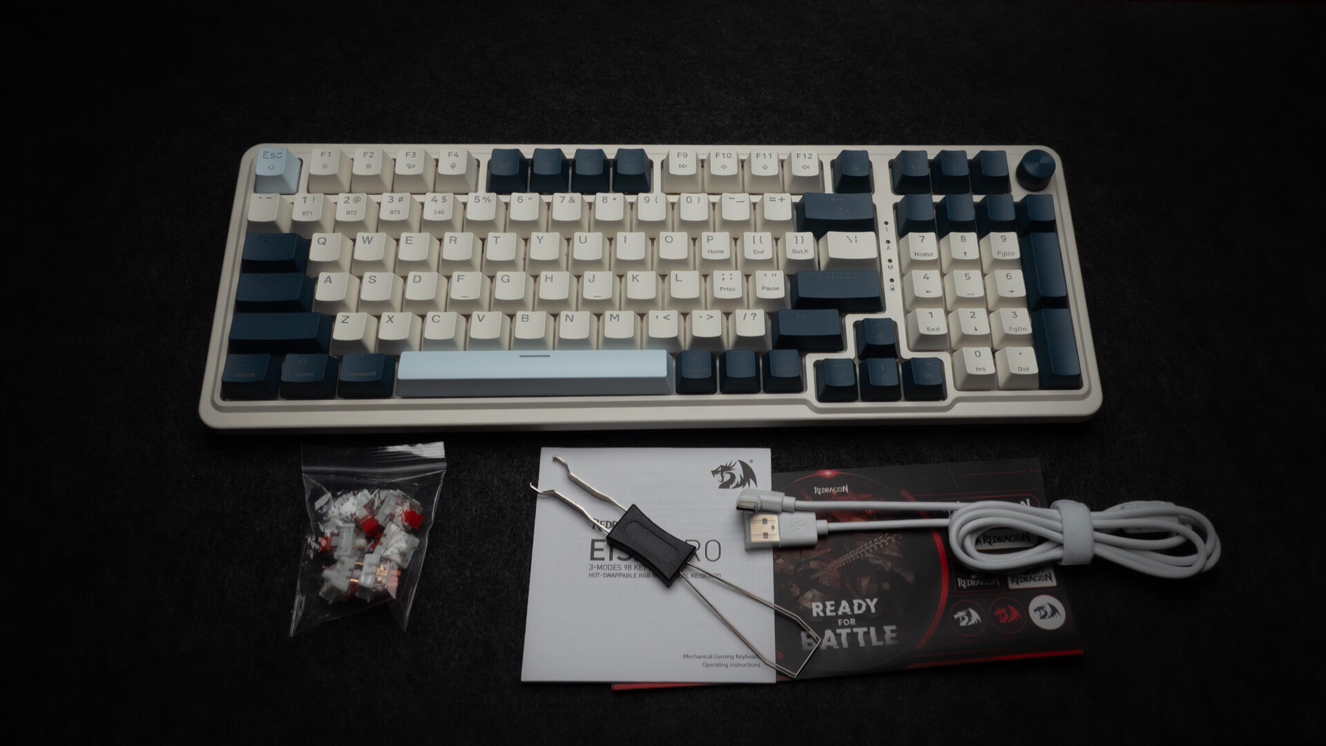 Redragon EISA K686 PRO Blue Himmel Keyboard Review