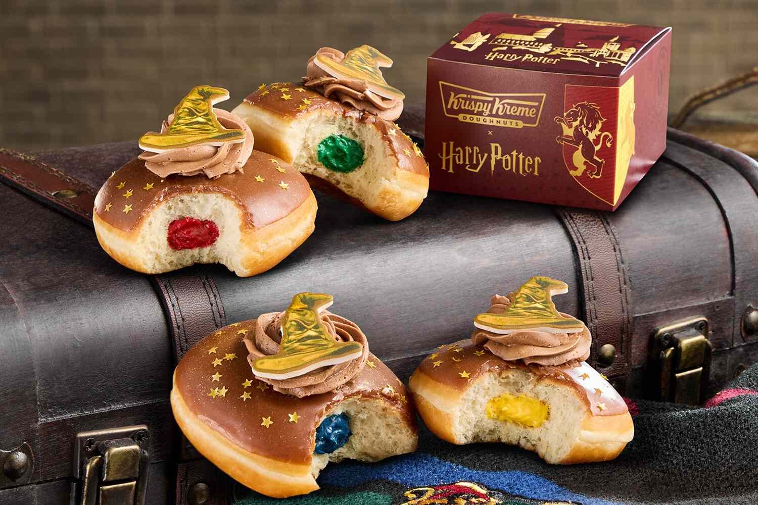 The Krispy Kreme Harry Potter Collab Brings Students Back To Hogwarts With Magical Treats