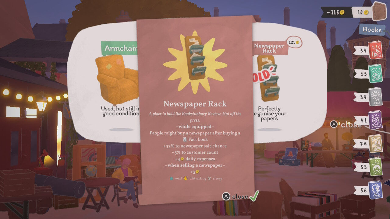 Tiny Bookshop (Switch) Review