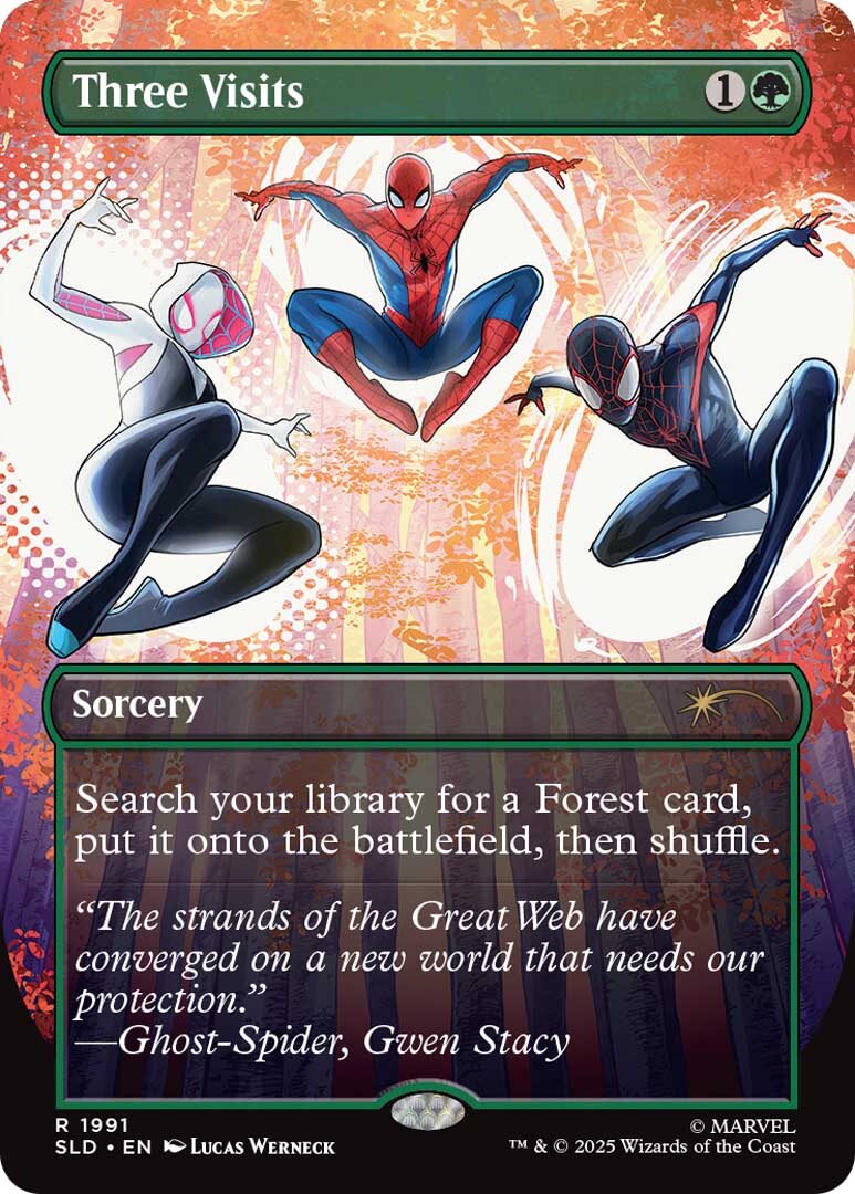 Secret Lair x MTG Spider-Man Superdrop Is Here, Unmasking Venom, Villainy and Heroics
