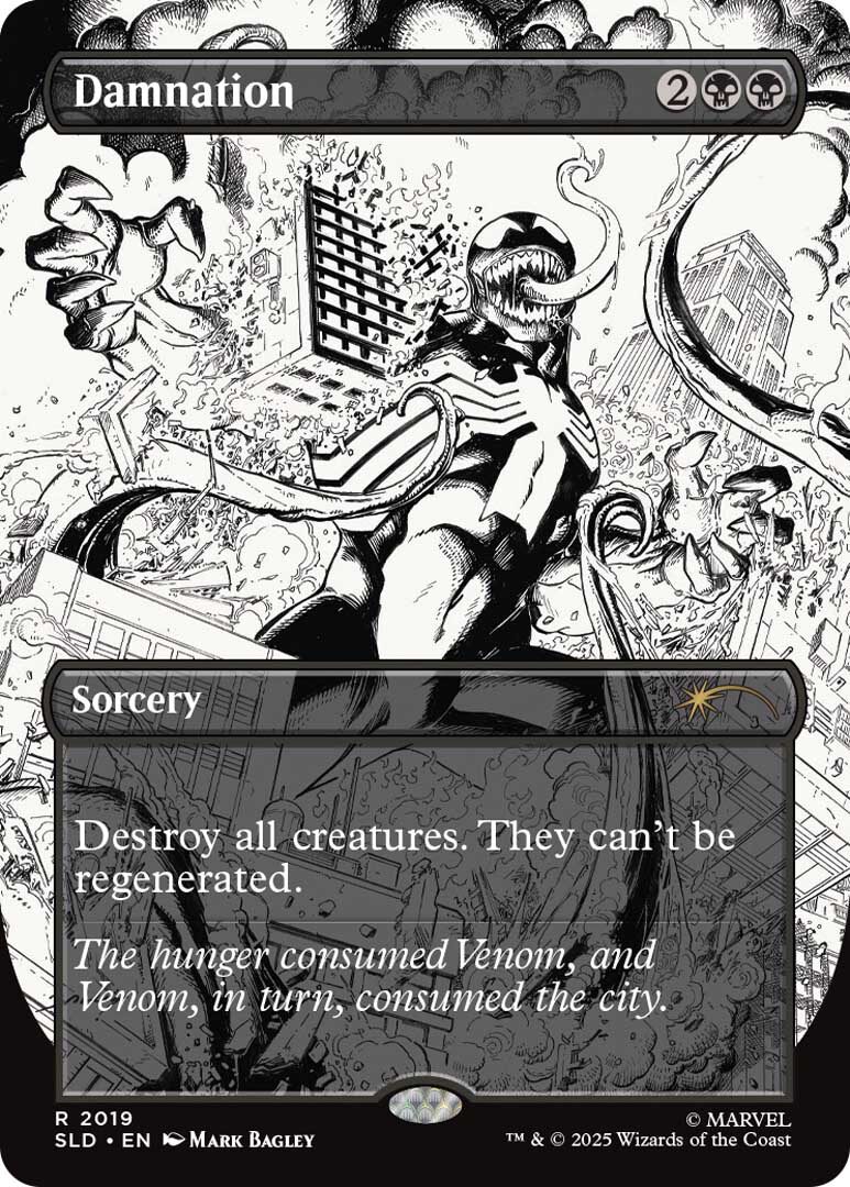 Secret Lair x MTG Spider-Man Superdrop Is Here, Unmasking Venom, Villainy and Heroics