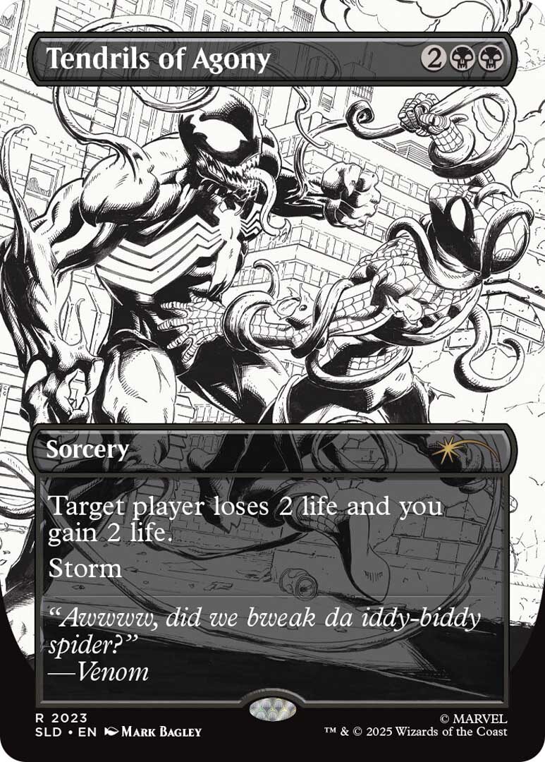 Secret Lair x MTG Spider-Man Superdrop Is Here, Unmasking Venom, Villainy and Heroics