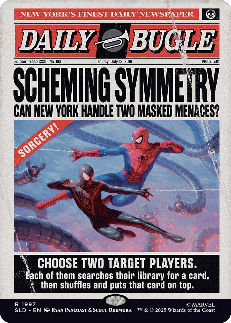 Secret Lair x MTG Spider-Man Superdrop Is Here, Unmasking Venom, Villainy and Heroics
