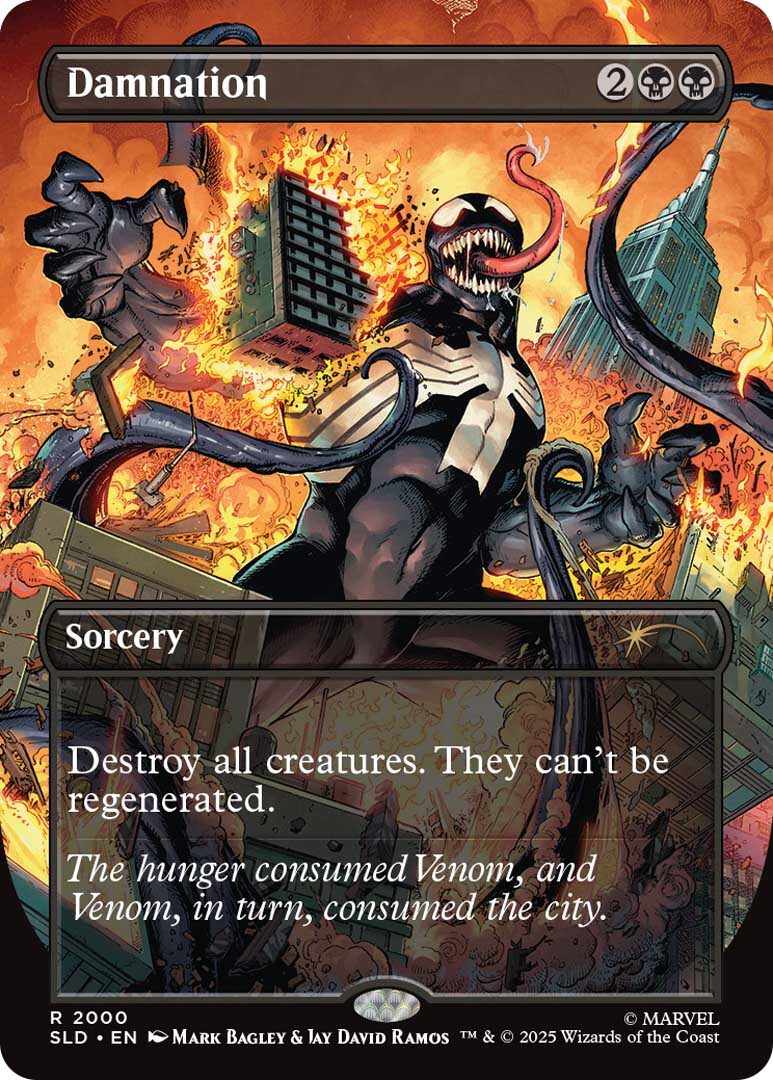 Secret Lair x MTG Spider-Man Superdrop Is Here, Unmasking Venom, Villainy and Heroics