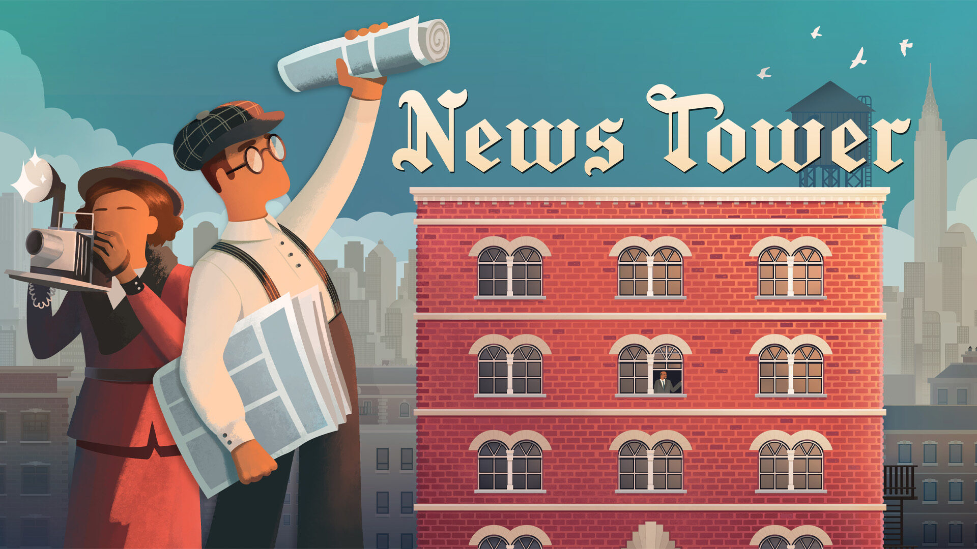 Extra! Extra! News Tower Announces Its Official Release Date Extra! Extra! News Tower Announces Its Official Release Date