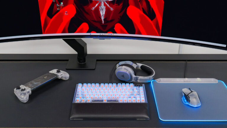 Razer’s Phantom White Line Puts a Clean, Futuristic Spin on Gaming Gear