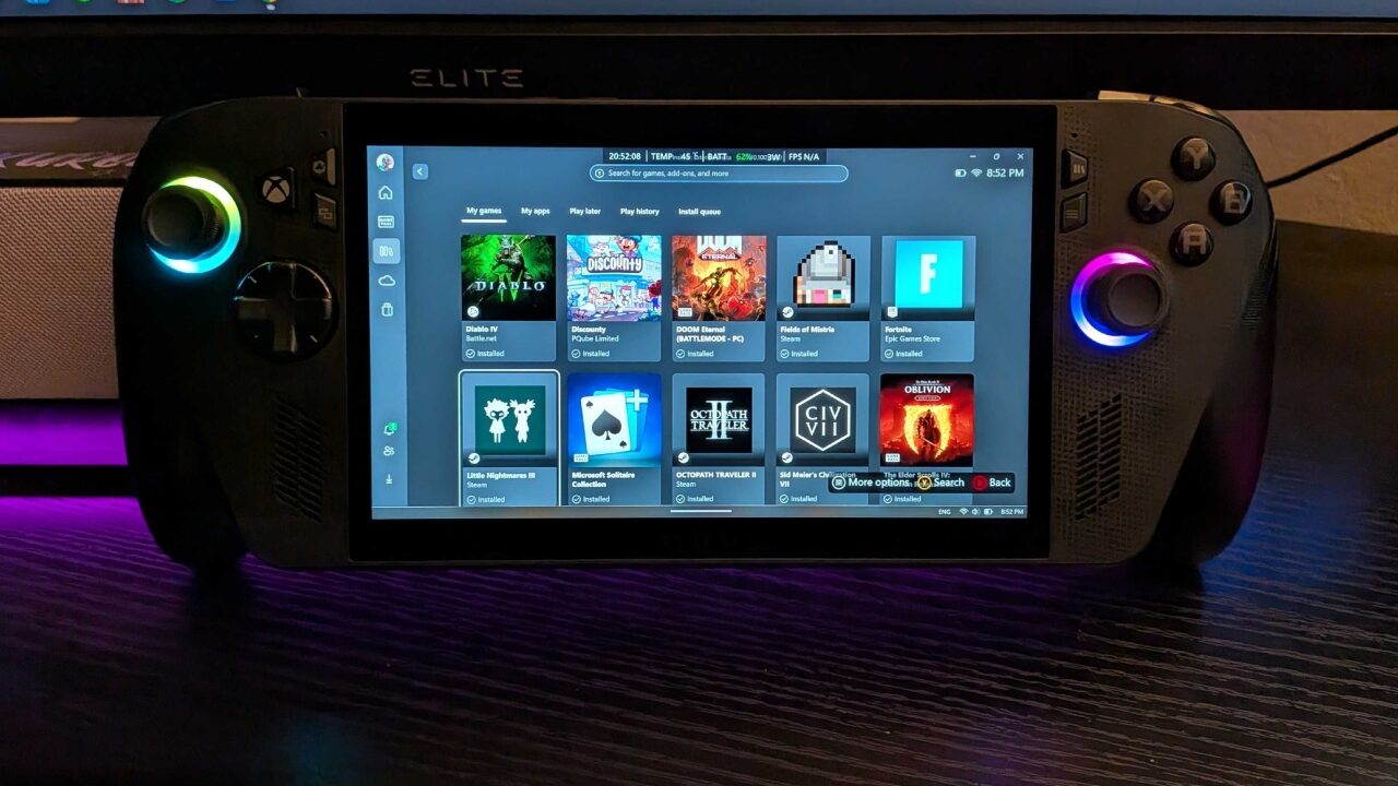 ROG Xbox Ally X Handheld Review