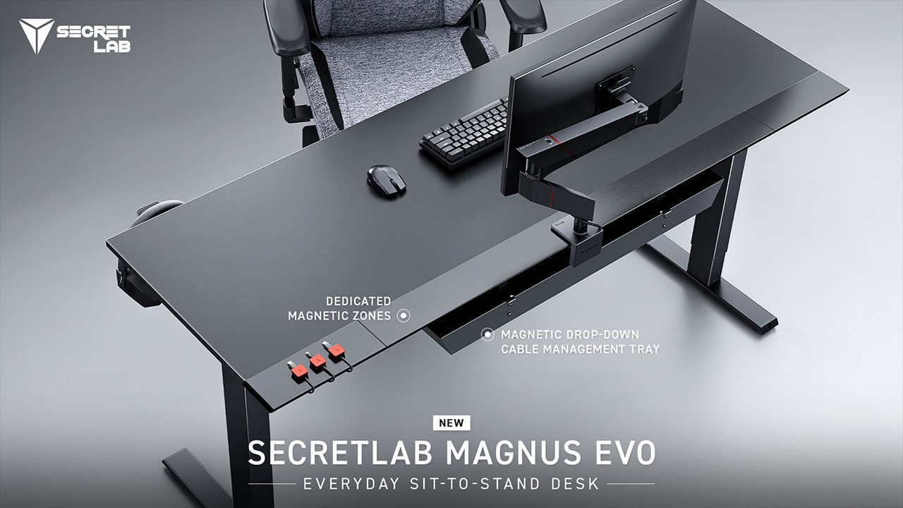The MAGNUS Evo Is Secretlab’s Smartest Desk Yet — And It’s All About Clean Setups