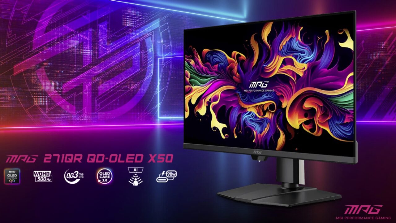 MSI’s 500Hz QD-OLED Gaming Monitors: Built for Esports and FPS Mastery