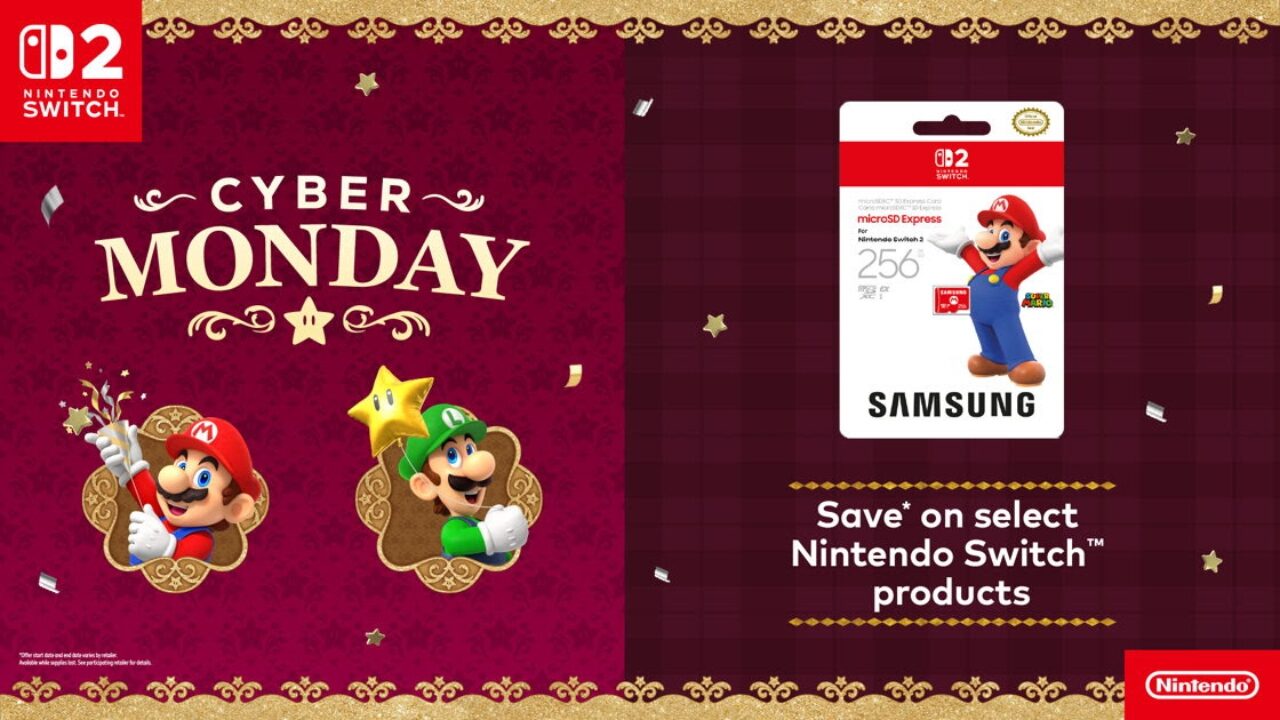 Nintendo Unveils Upcoming Black Friday & Cyber Monday 2025 Deals 3