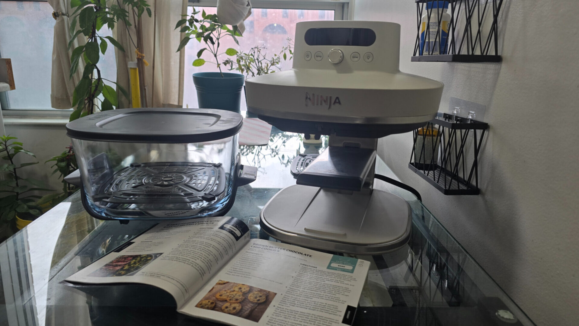 Ninja Crispi Pro 6-In-1 Glass Countertop Air Fryer Review Ninja Crispi Pro Review