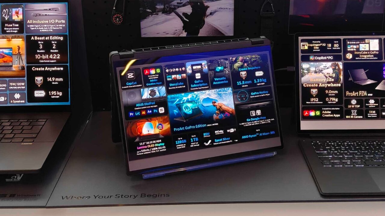 CES 2026: ASUS Expands Its ProArt Line With New Laptops Built for Creators