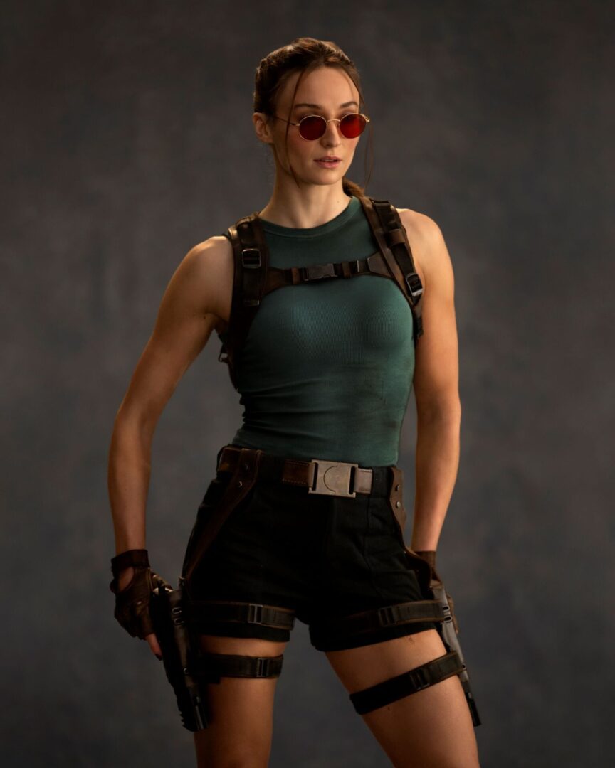 Prime Video's Tomb Raider Gives Fans First Look at Sophie Turner as Lara Croft
