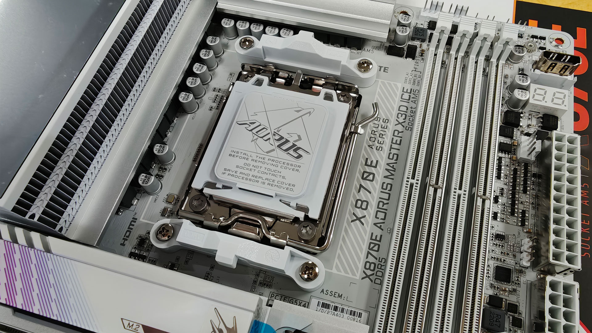 GIGABYTE X870E AORUS MASTER X3D ICE Motherboard Review Gigabyte X870E AORUS MASTER X3D ICE Motherboard Review