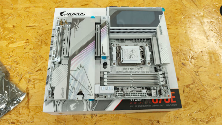 GIGABYTE X870E AORUS MASTER X3D ICE Motherboard Review