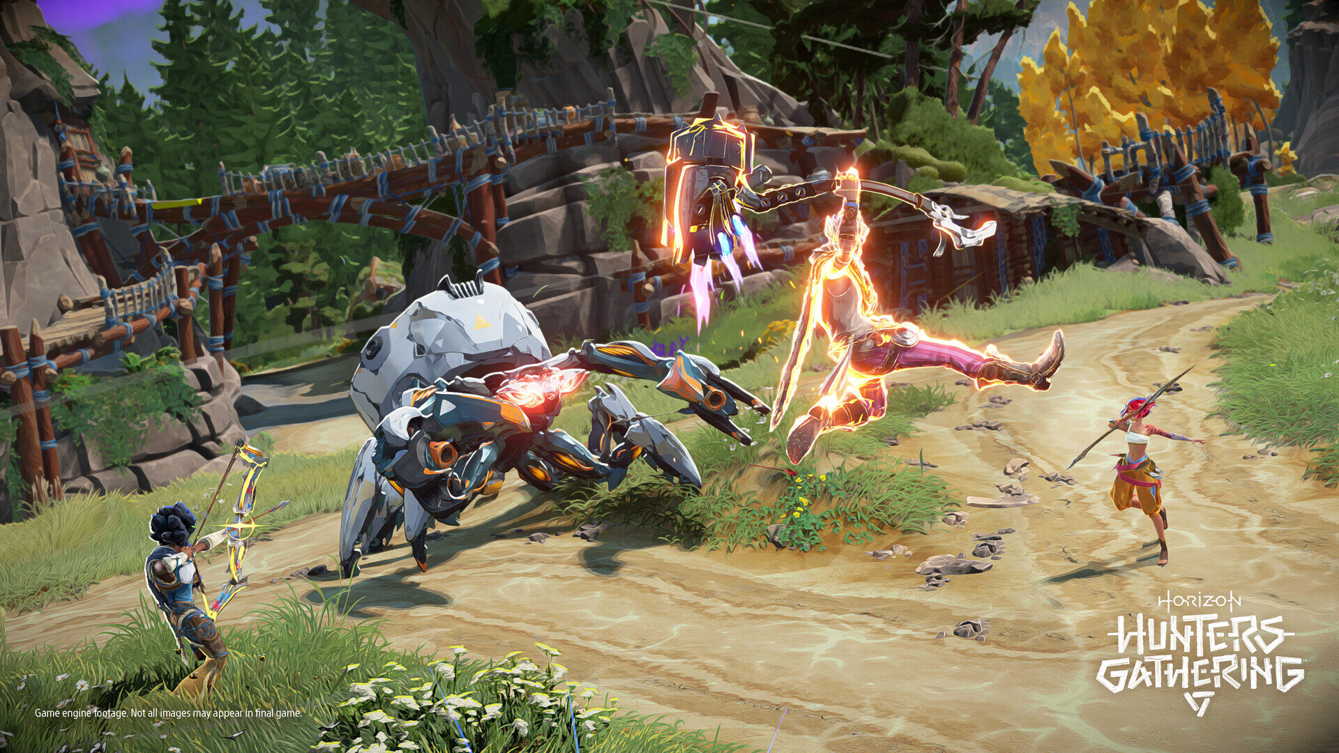 Horizon Hunters Gathering Is A Big 3 Player Co-Op Action Game Set In The Horizon Universe