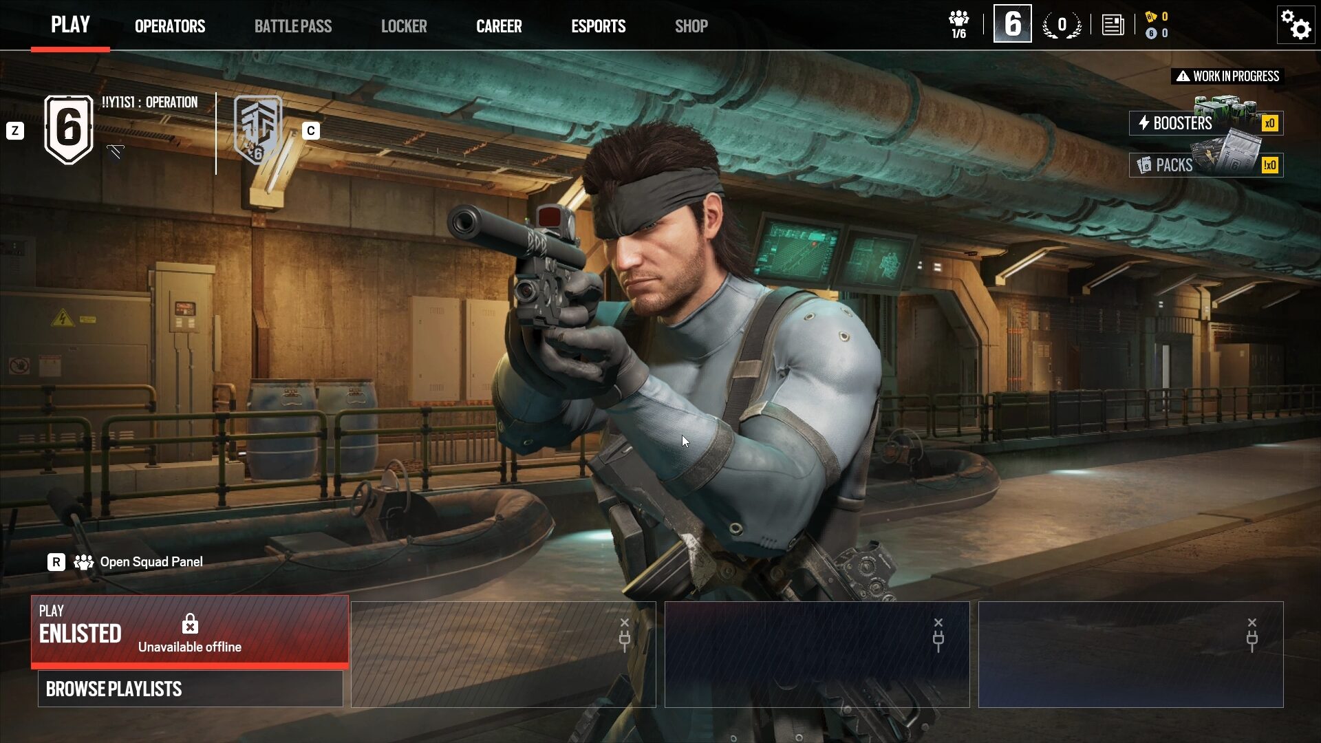 Metal Gear’s Solid Snake Is Now a Rainbow Six Siege Operator— And It Actually Works