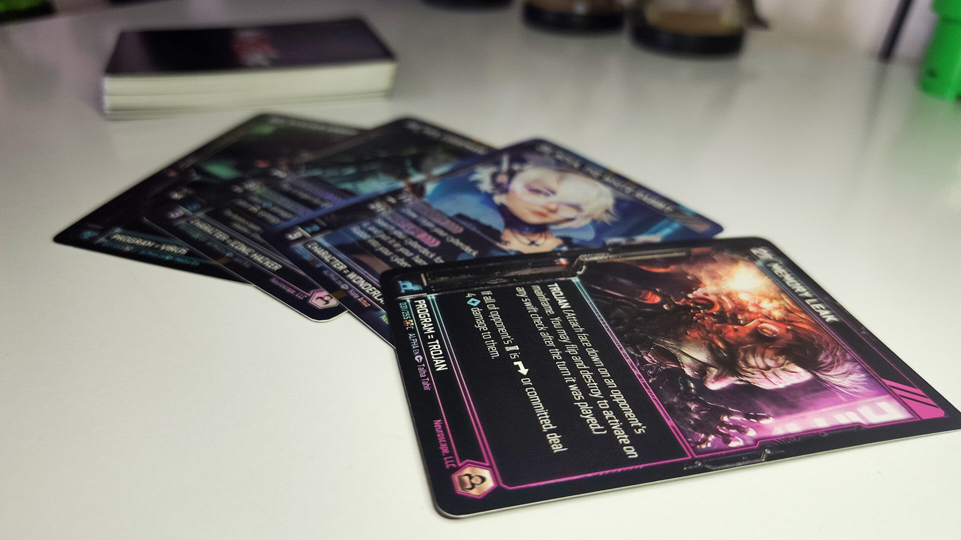 Neuroscape Trading Card Game Review Neuroscape Trading Card Game Review