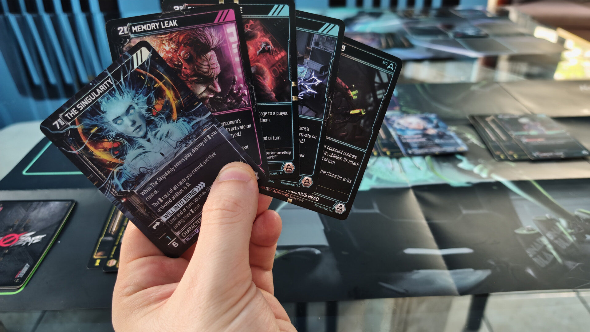 Neuroscape Trading Card Game Review Neuroscape Trading Card Game Review