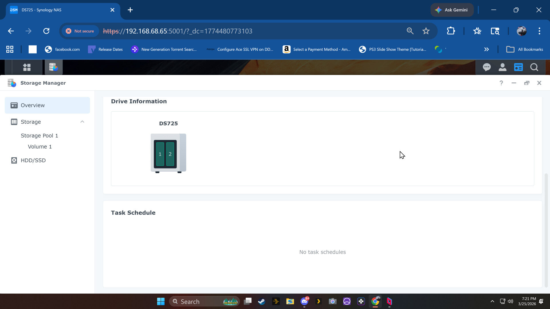 Synology Ds725+ Nas Review