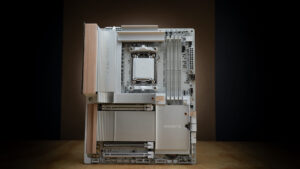 GIGABYTE X870E AERO X3D WOOD Motherboard Reivew