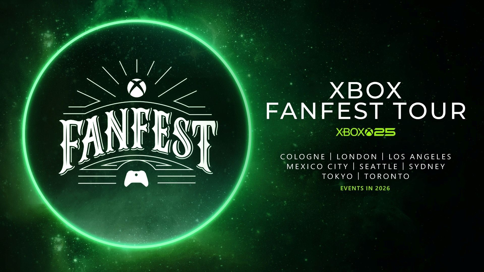 Xbox Fanfest Is Going On Tour For Its Big 25Th Anniversary Celebration! Xbox Fanfest Is Going On Tour For Its Big 25Th Anniversary Celebration!