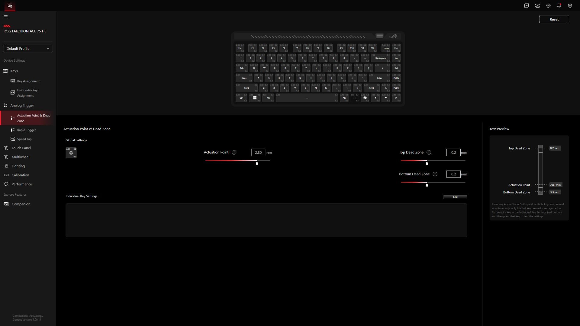 Asus Rog Falchion Ace 75 He Gaming Keyboard Review
