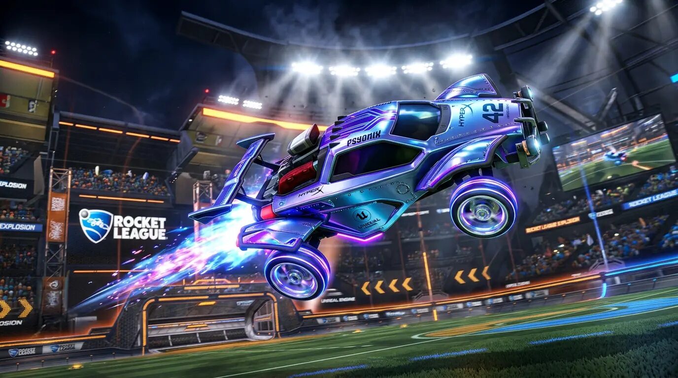 Rocket League Will Be The First Unreal Engine 6 Title, With A Bold New Look Rocket League Will Be The First Unreal Engine 6 Title, With A Bold New Look