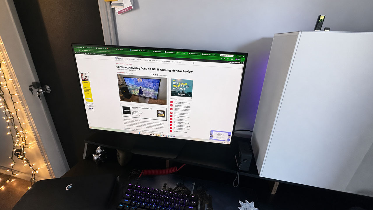 Samsung 32” Odyssey G8 Gs80Hs 6K 165Hz/ 3K 330Hz Gaming Monitor Review