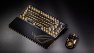 ASUS Is Celebrating Their 20th Birthday With A Gold-Plated Gaming Collection