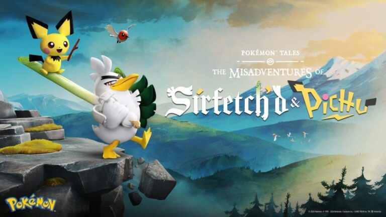 New Pokémon Tales: The Misadventures of Sirfetch’d & Pichu Stop-Motion Project Sets 2027 Release